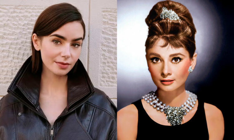 Lily Collins interpretará a Audrey Hepburn en cinta sobre el rodaje de “Breakfast at Tiffany’s”
