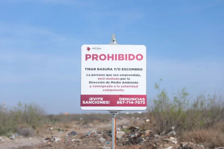 Tiraderos clandestinos contaminan Nuevo Laredo