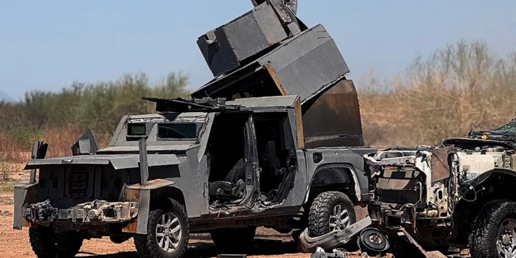 Tamaulipas lidera decomiso de ‘monstruos’ blindados