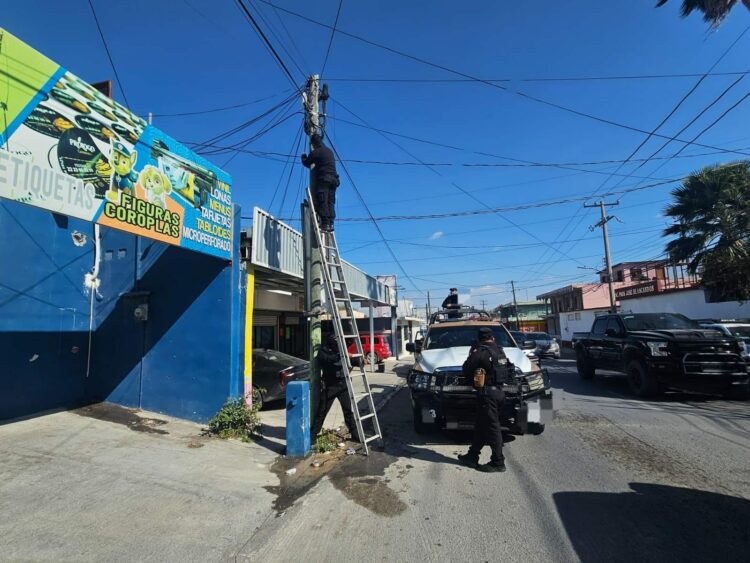 Guardia Estatal desmantela red de videovigilancia clandestina en tres colonias de Reynosa