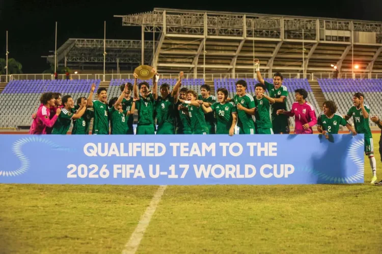 México clasifica al Mundial Sub-17 2026 tras vencer a Trinidad