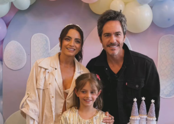 Aislinn Derbez y Mauricio Ochmann celebran juntos el octavo cumpleaños de su hija Kailani