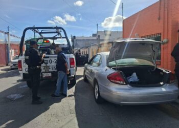 Guardia Estatal entrega al INM a hondureño tras persecución vial en Reynosa