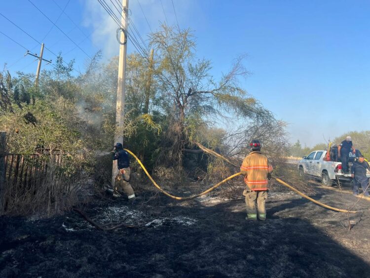 Escalada de siniestros en pastizales pone en alerta a Bomberos