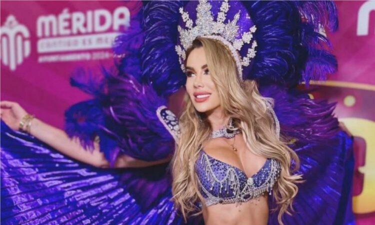 Ninel Conde sufre percance por descarga eléctrica en el Carnaval de Mérida 2026
