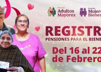 Abren registro para pensiones de 60 a 64 años