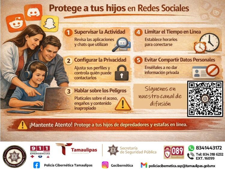 Llama Guardia Estatal a reforzar de protección infantil en internet