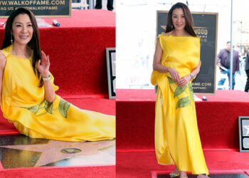 De la Berlinale a Hollywood: Michelle Yeoh recibe estrella rodeada de directores ganadores del Óscar