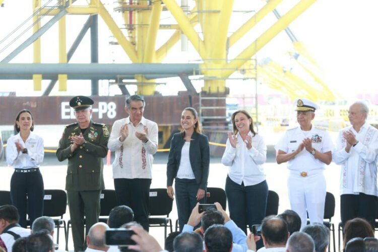 Américo Villarreal y Sheinbaum conmemoran Expropiación Petrolera