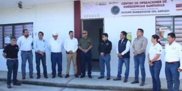 Abren en Cd. Victoria Centro de Emergencias Sanitarias contra el gusano barrenador en Tamaulipas