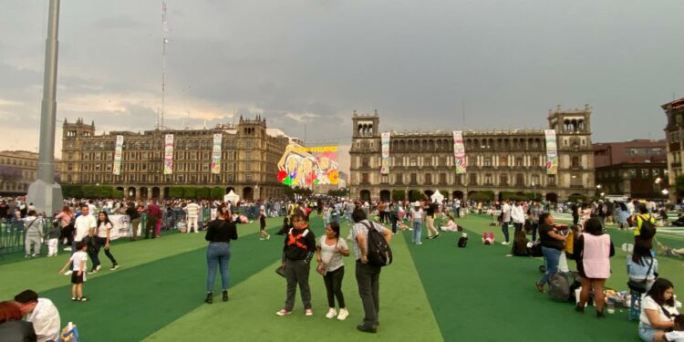 Visten al Zócalo del Mundial de Fútbol