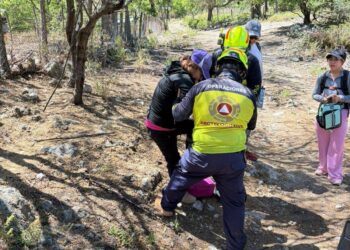 Atiende Protección Civil emergencia de dos senderistas victorenses