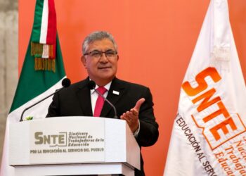 Alfonso Cepeda Salas líder nacional del SNTE se reunirá con maestros en Cd Victoria, Tamaulipas
