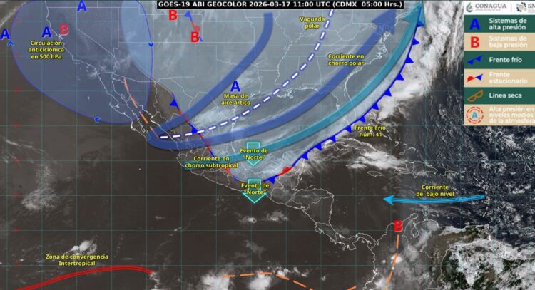 Continuará viento y clima fresco en Tamaulipas