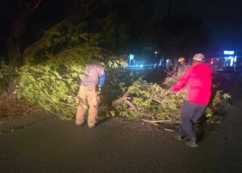 Atiende PC daños por ventarrón