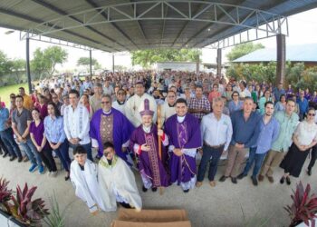 Cientos de familias de agricultores oran por la lluvia salvadora en el norte de Tamaulipas
