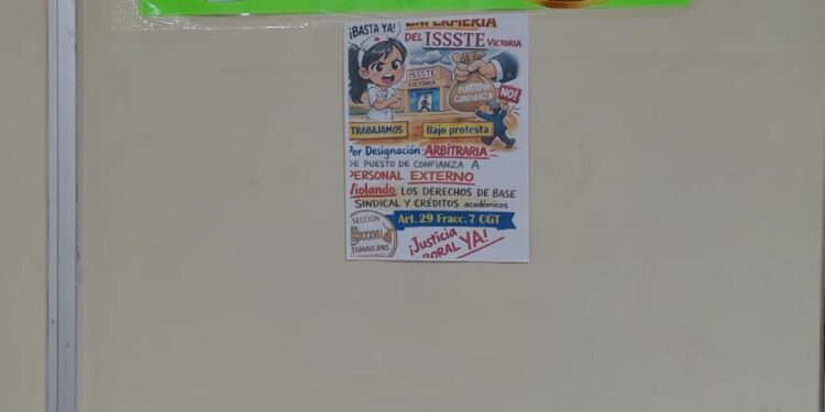 Conflicto laboral en ISSSTE Victoria escala con cierres de áreas