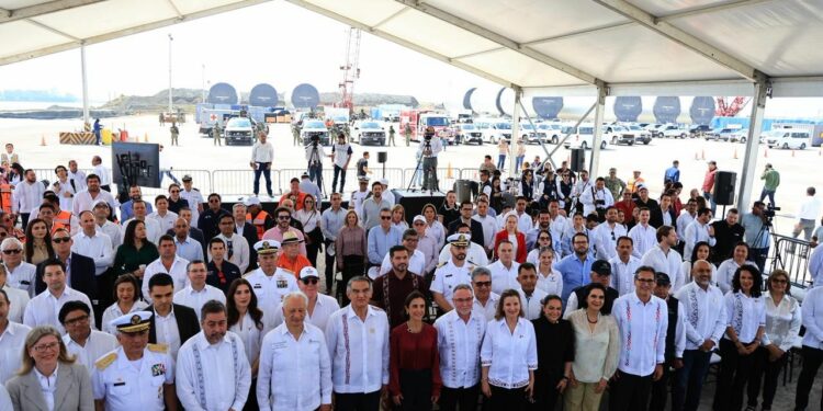 Director General de PEMEX destaca potencial energético de Tamaulipas: arranca Campo Trión en Altamira