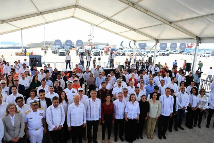 Director General de PEMEX destaca potencial energético de Tamaulipas: arranca Campo Trión en Altamira