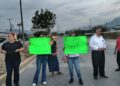 Vecinos bloquean libramiento por falta de agua en Victoria