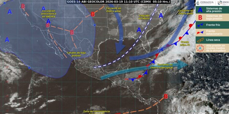 Clima hoy: lluvias y humedad para Tamaulipas