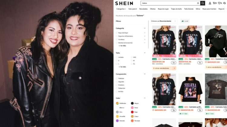 La familia de Selena Quintanilla demanda a Shein por uso no autorizado de imagen