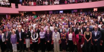 María de Villarreal llama a construir una mejor humanidad ante mujeres tamaulipecas