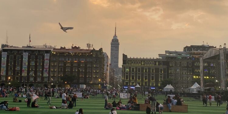 Visten al Zócalo del Mundial de Fútbol
