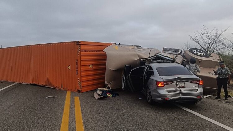 Cierran por accidente Zaragoza-González