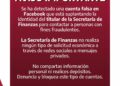 Alertan a contribuyentes de cuenta falsa de Facebook del titular de Finanzas de Tamaulipas, con fines de fraude