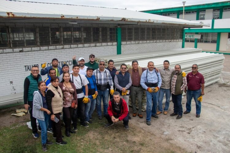 Renueva CONALEP infraestructura educativa en Tampico