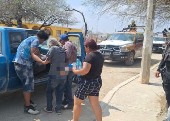 Rescata Guardia Estatal a mujer de la tercera edad