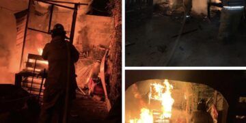Fuego consume vivienda