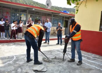 Impulsa Gobierno de Tamaulipas infraestructura educativa en San Nicolás