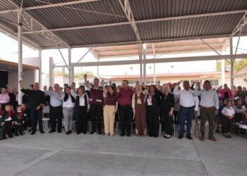 Consolidan infraestructura educativa en el Jardín de Niños “Locutores de Victoria”