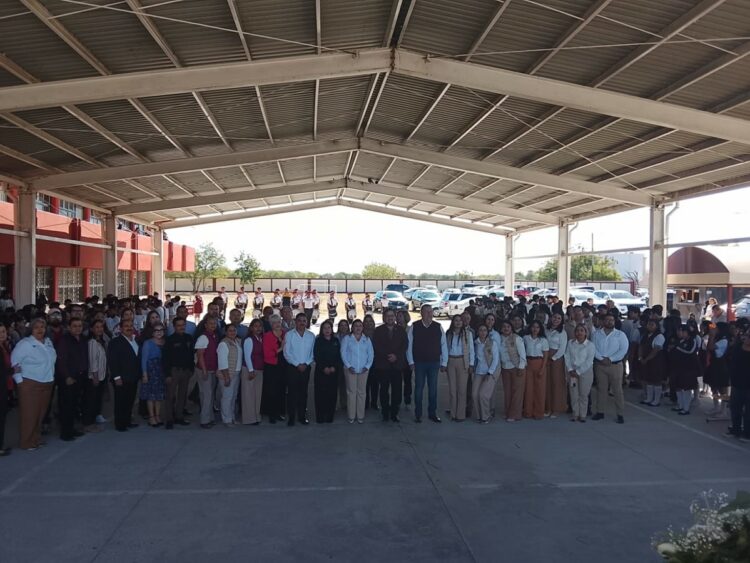 Entrega Gobierno de Tamaulipas obras y mobiliario en la Secundaria Técnica No. 98 de Matamoros