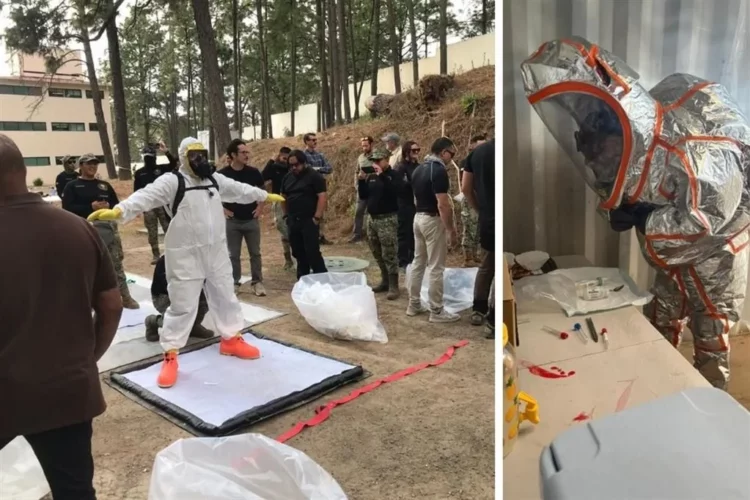 Marina se prepara ante amenazas químicas rumbo al Mundial