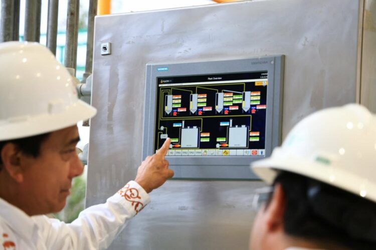Autoridades supervisan planta de pirólisis en Altamira