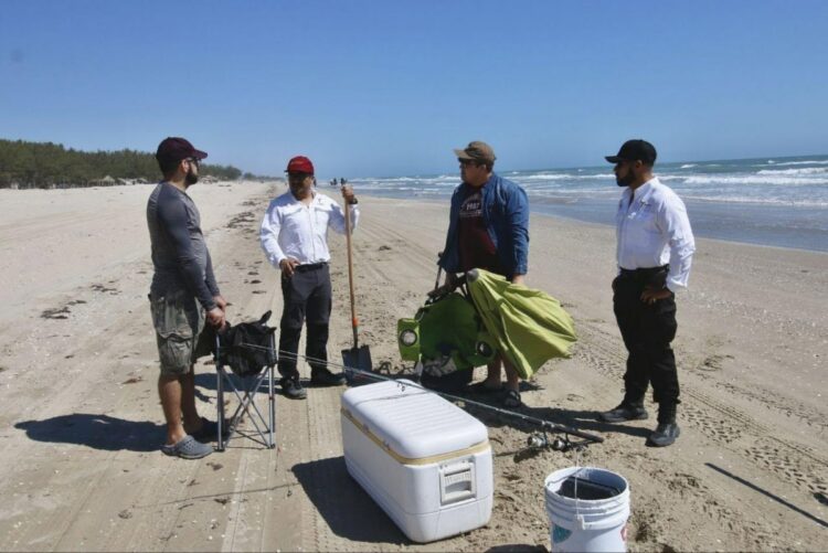 Monitoreo y limpieza de playas en Tamaulipas