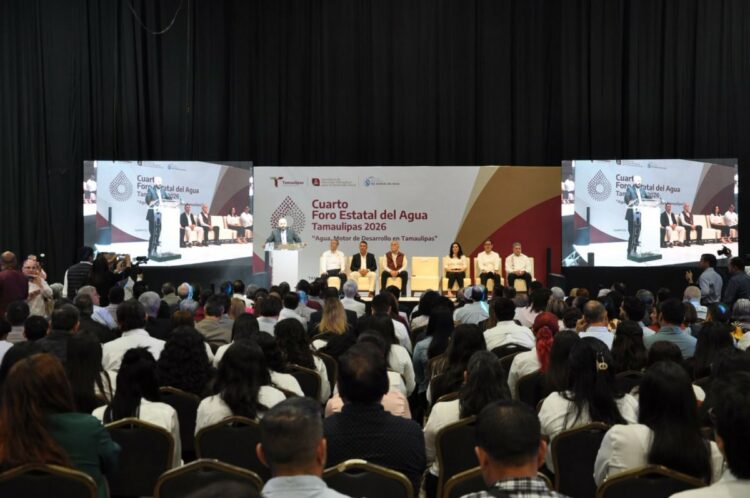 Concluye con éxito Cuarto Foro Estatal del Agua Tamaulipas 2026