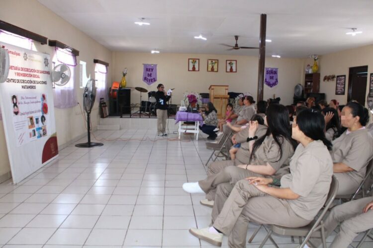 CEDES Tamaulipas conmemora el 8M con actividades de reinserción