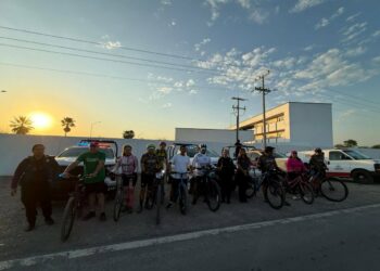 Guardia Estatal escolta al atleta César Vallejo en su trayecto hacia Ciudad Victoria