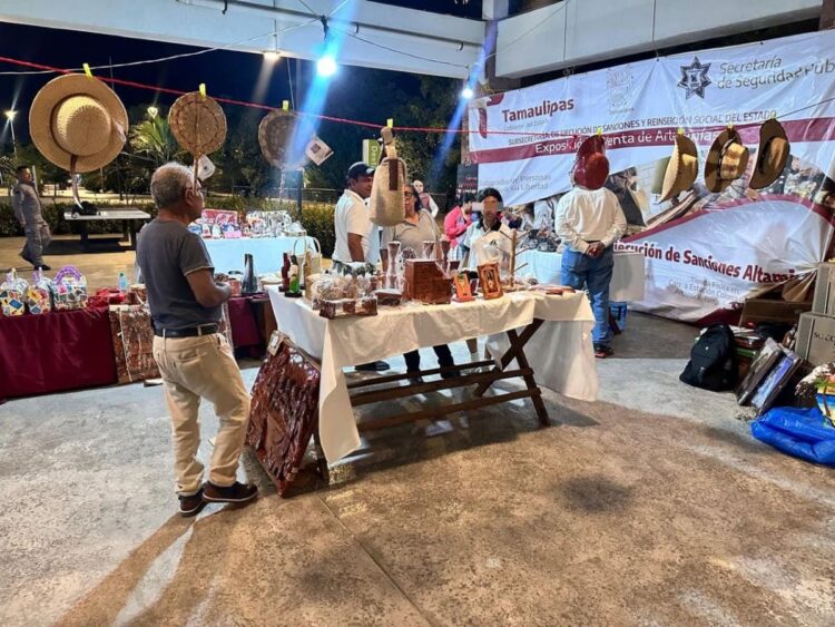 Artesanías de Personas Privadas de la Libertad impulsan la reinserción social en Tampico