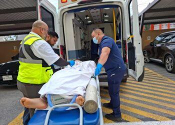 Exitoso operativo del CRUM: Trasladan de urgencia a niño lesionado en San Fernando