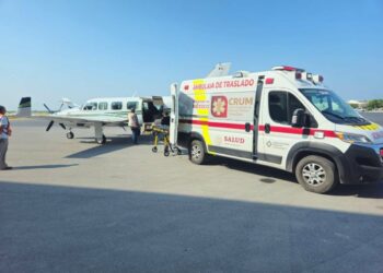 Salud fortalece el CRUM con personal de Cruz Roja y ambulancias