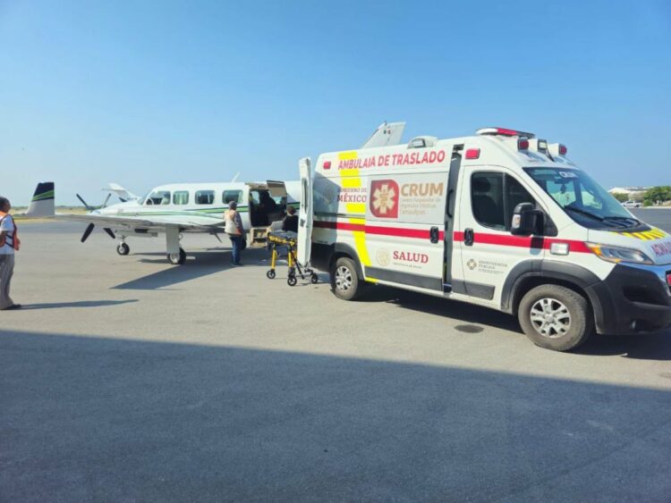 Salud fortalece el CRUM con personal de Cruz Roja y ambulancias