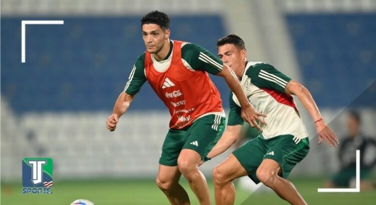 selección México entrenamiento