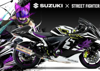 De los videojuegos a la pista: Así es la nueva Suzuki Hayabusa de Juri Han