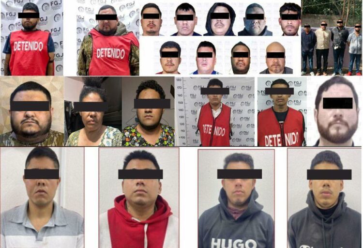 Golpe a grupos delictivos deja 25 detenidos en Tamaulipas