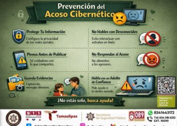 Guardia Cibernética de Tamaulipas lanza guía contra acoso